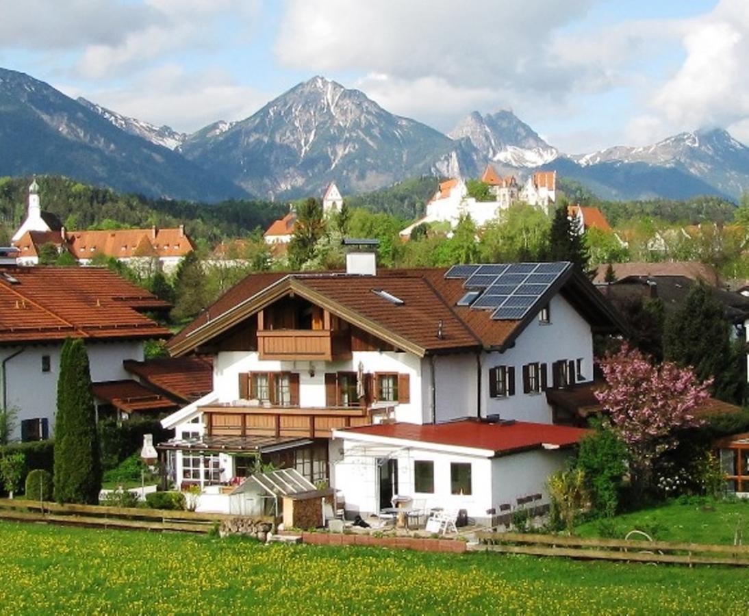 Haus Schlossblick Apartment Füssen Exterior foto